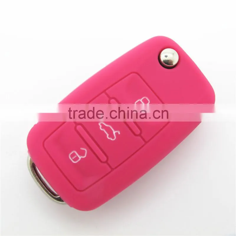 Multifunctional Direct manufacturer car key cover case for vw with multi colors