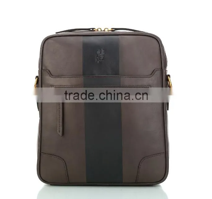 2017 New Models Brand handbag Men's Genuine leather handbag