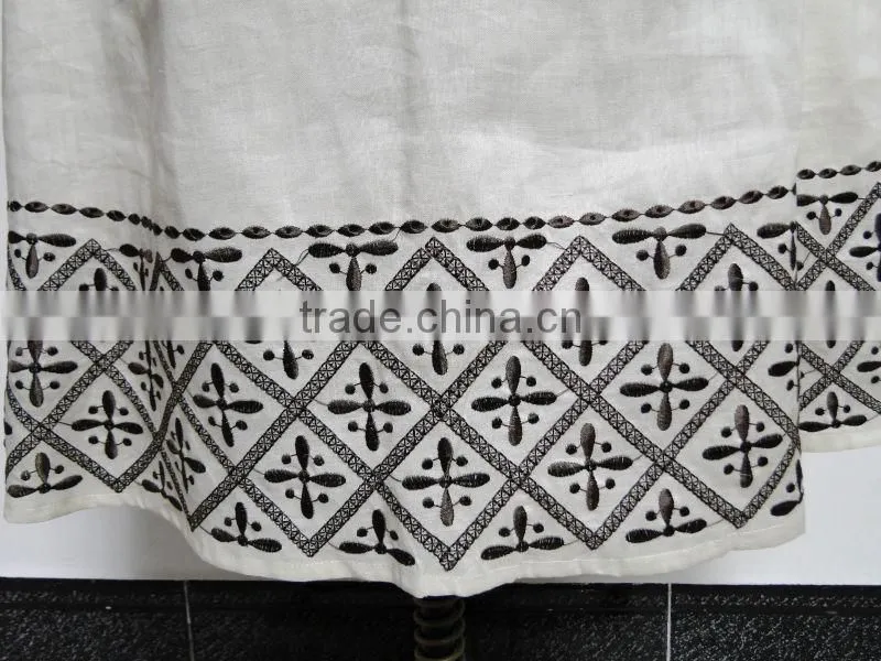 Indian women embroidery 3 pcs skirt suit