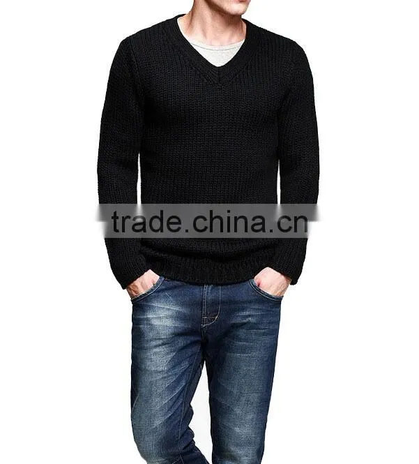 2014 young mens winter pullover cheap men sweaters