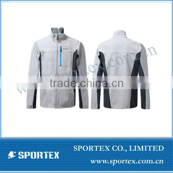 2014 New arrival mens breathable softshell jacket, High quality outdoor clothing for mens, mens windproof softshell jacket