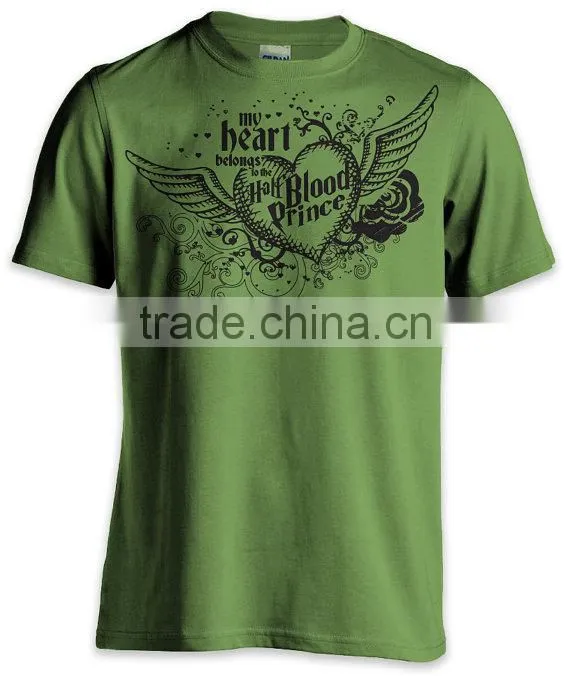 o neck printed mens t shirts