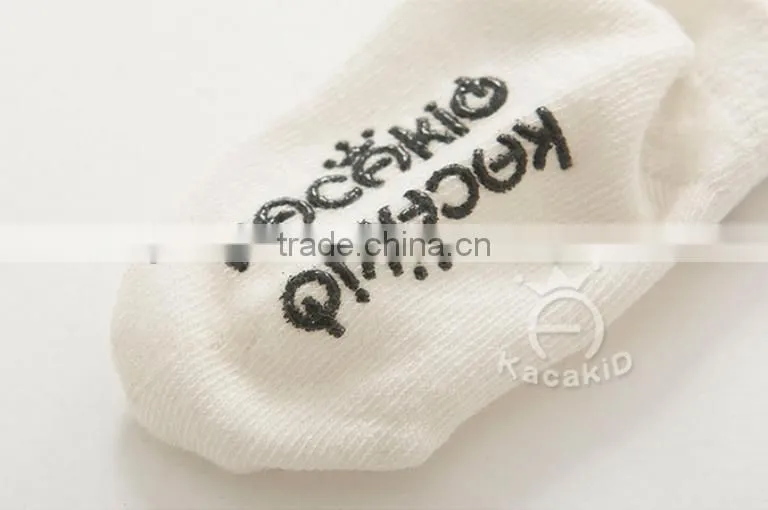 cute animal baby cotton socks, silicone print baby socks