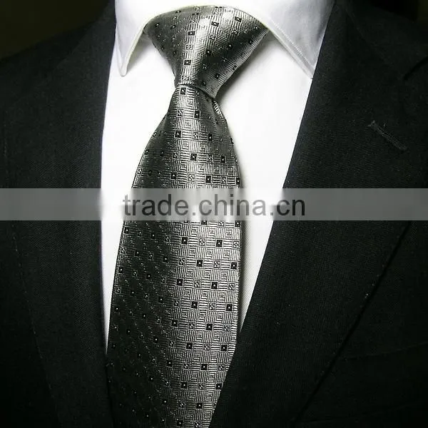 silk tie men's real silk jacquard printing high quality