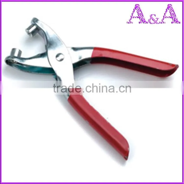 3pcs riveting buttons plier Revolving hole punch pliers set