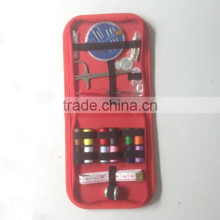 D&D Sewing Zipper Pouch Promotion Gift Sewing Kit set with sewing accessories