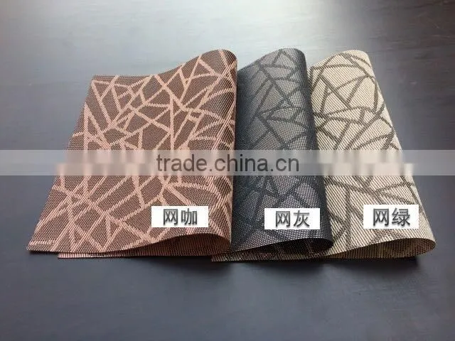 Light color folding design jacquard table napkin