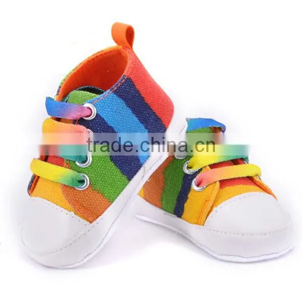 fashion beautiful canvas summer newborn baby infant shoes