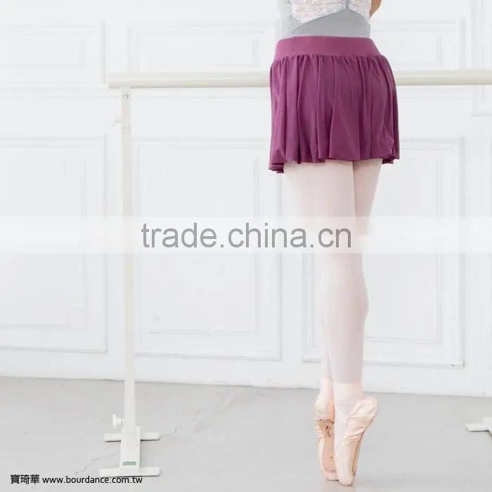 Dance wear pull-on nylon ballet skirt