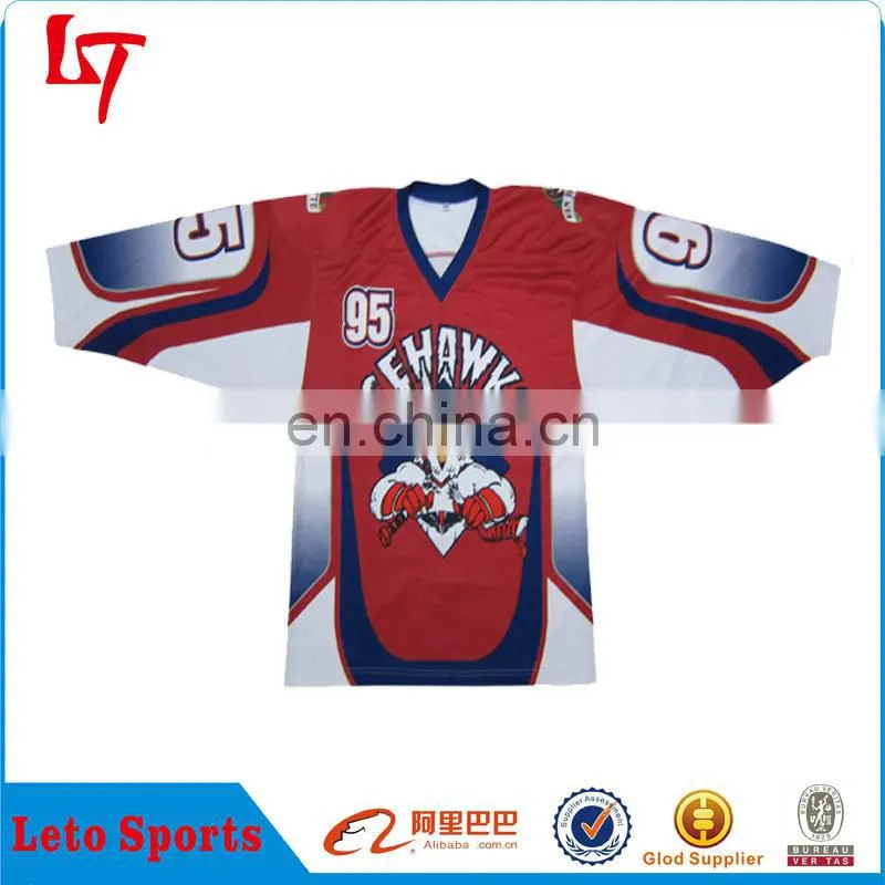 International Fearless Eagle Ice Hockey Jersey / Player Hockey Shirts