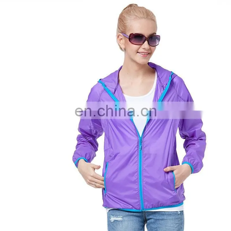 UV protection lightweight windbreaker skin light jacket