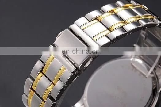 Fashion Mens Womens Luxury Date Band Quartz Sport Analog Wrist Watch