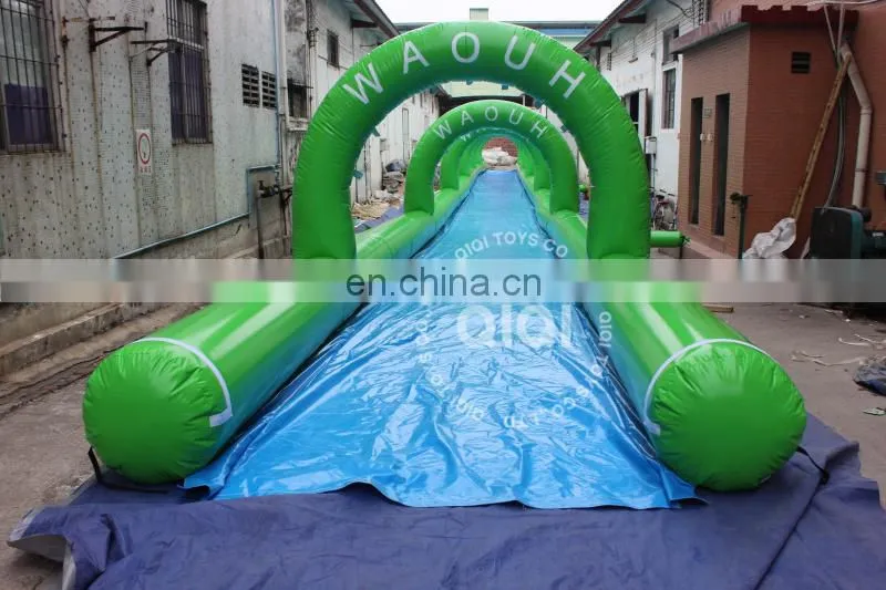 Commerial long slip n slide inflatable water slide