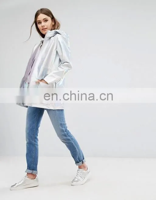 Colorful long slim long outdoor sports custom jacket women