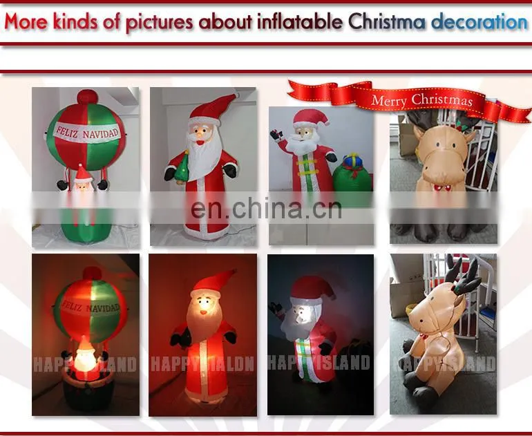 HI LED Snowman and Santa Claus for outdoor christmas decoration in stock