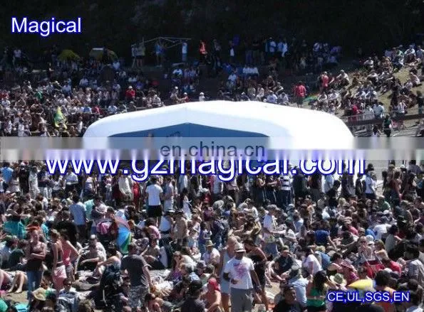 Advertising White Inflatable Roof Tent with Cheap Price