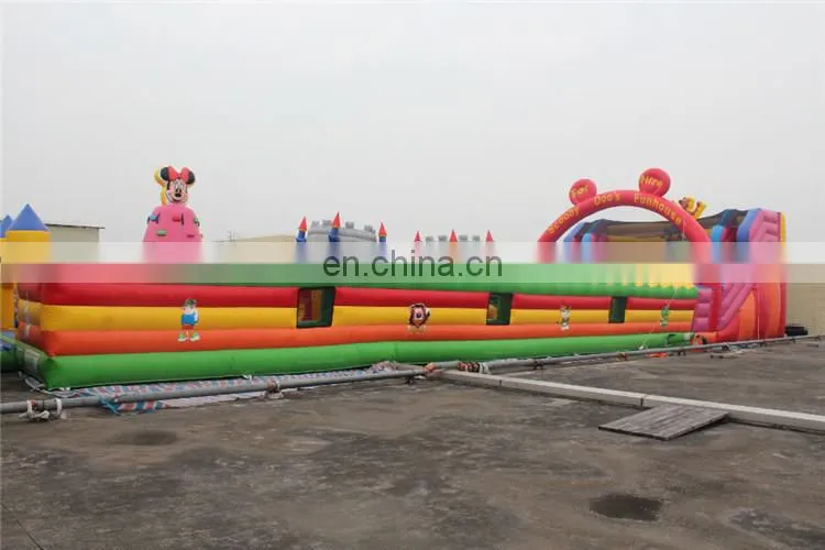Giant kids outdoor toys inflatable fun city on sale