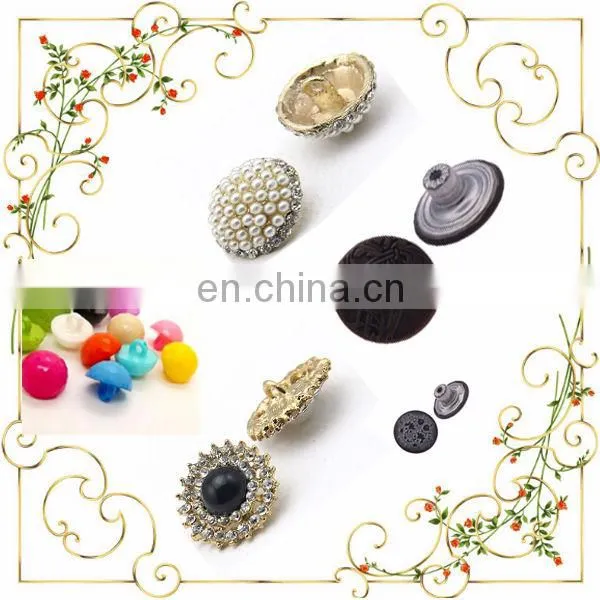 Wholesale rhinestone buttons sew on embellishment for wedding decorative designer