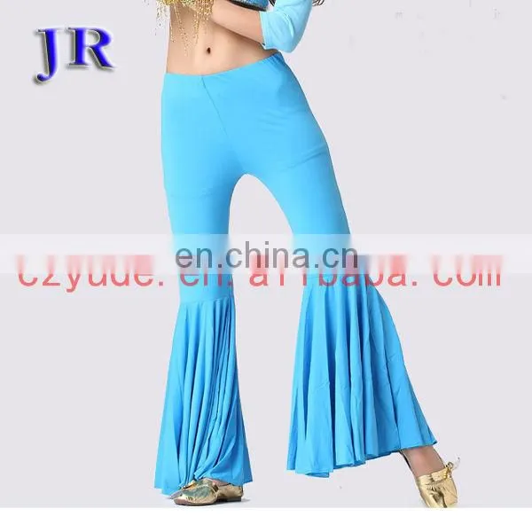 Long belly dance practice pants K-4020#