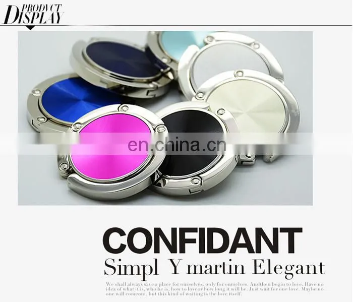 Different colors Metal with plastic flower plastic bag hanger