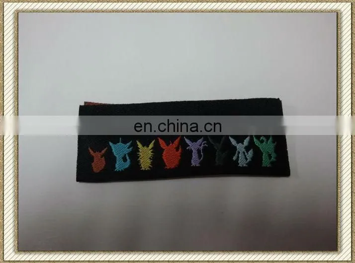 colorful and fashion woven clothing label