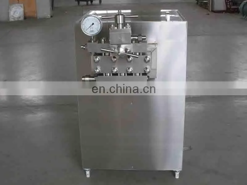 Factory Food Ultra-high pressure homogenous emulsifying equipment homogenizer homogenizing machine for juice drinks dairy milk