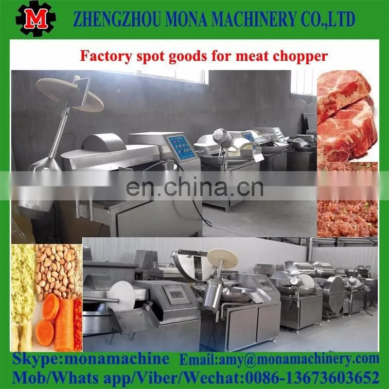 Commercial meat chopping machine meat processing line