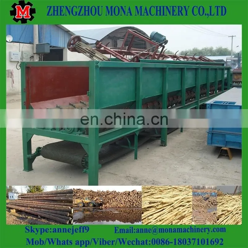 Widely used in forest wood debarker/ wood logs debarking machine