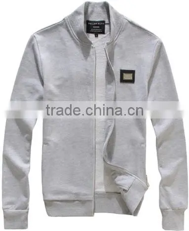 Top sale cheap high quality wholesale plain zip hoodies