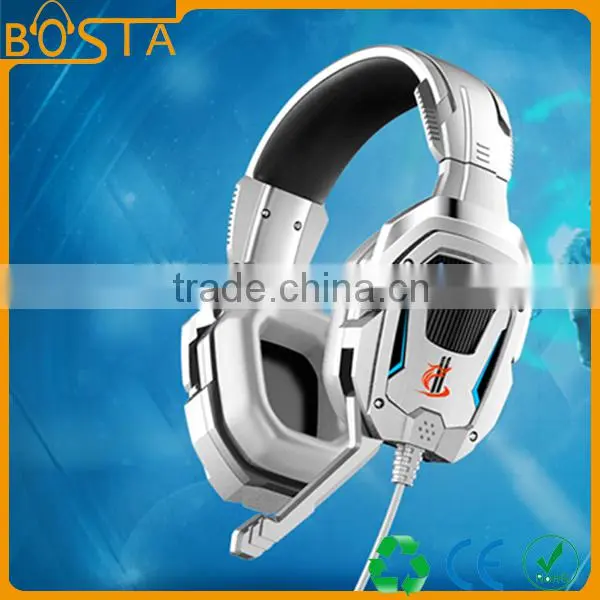 USB stylish good quality promotional stereo gaming headsets with microphone
