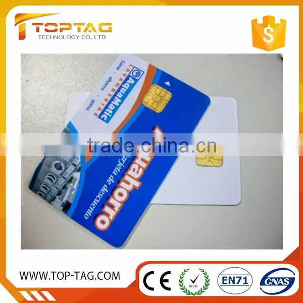 ISO7816 SLE4428 Contact IC Smart Card With PVC Material