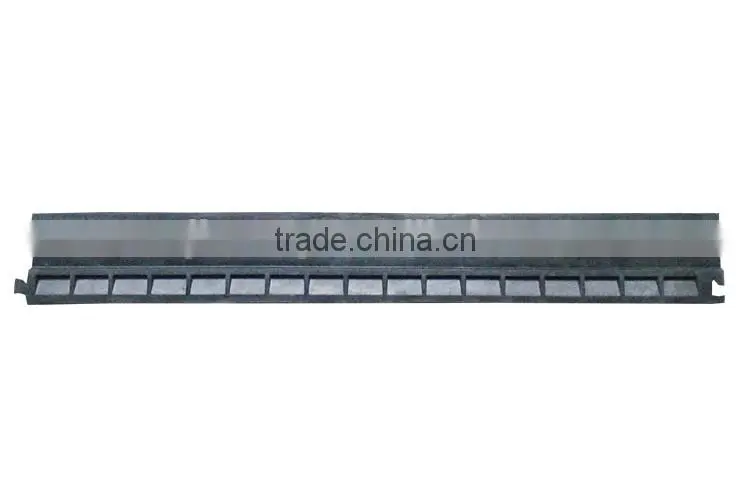 Lower Factoty Price 1040*220*35mm Soft Flexible 1 channels Rubber cable protector ramp