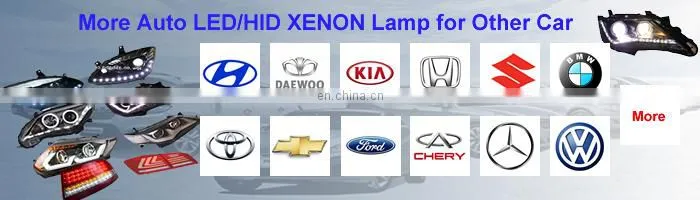 Led Tail Lamp for Hyundai Grand Starex H1 Rear Lights Chrome Housing Smoke Color 2008-2014