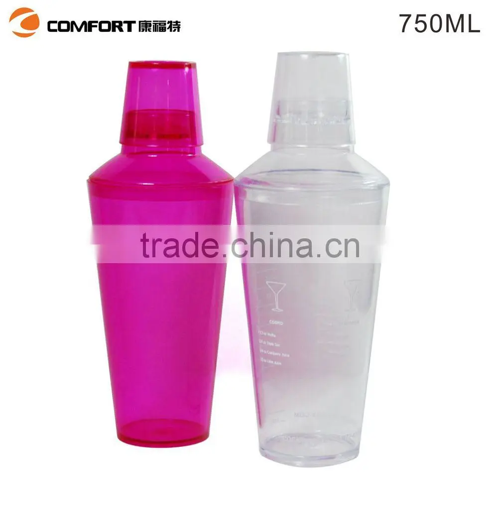 factory direct cheap wholesale shaker bottle mini clear cup shaker
