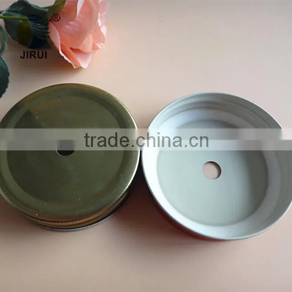 decorative cap for drinking bottle and plastic straw