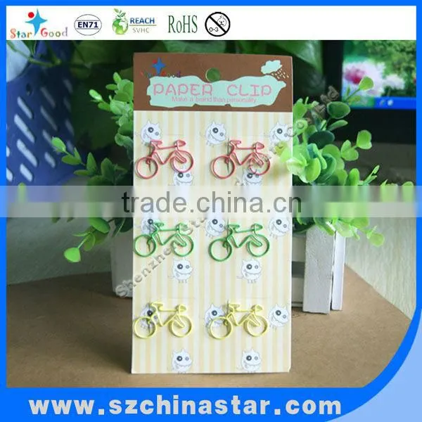 No pollution popular design clip paper with competitive price