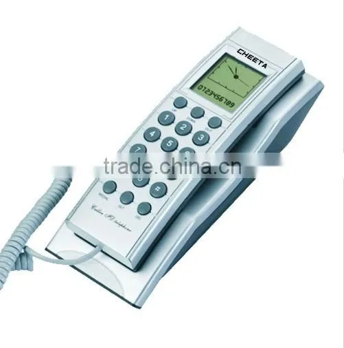 2014 new Trim line Wall mounted phone Slim Caller ID Wall Phone