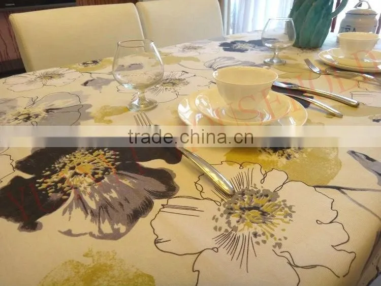 colorful design table cloth