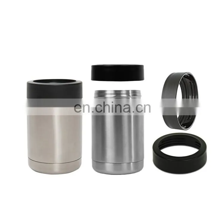 Custom Logo 12 OZ Double Wall Insulated Stainless Steel Can Cooler