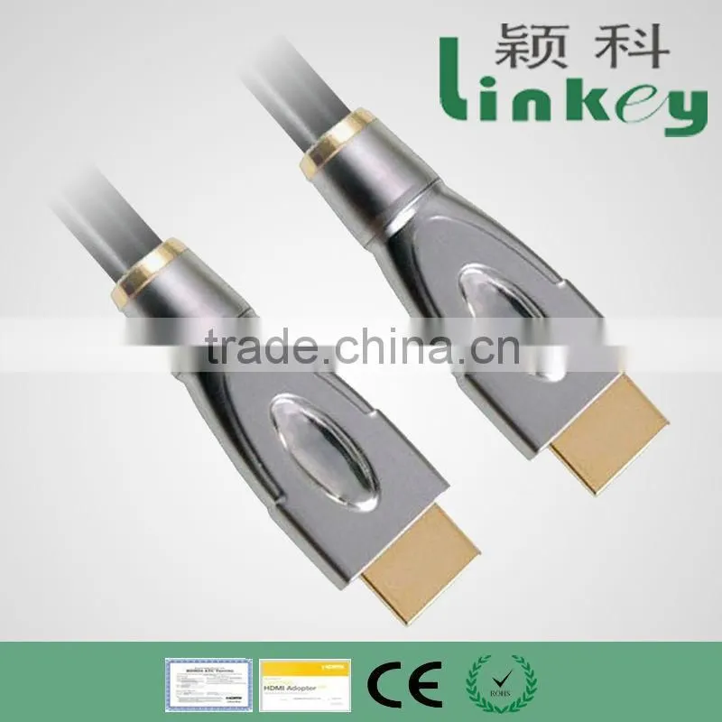 Top hdmi High speed 24k gold plated hdmi cable cost
