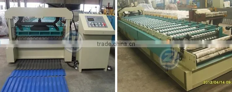 Automatic Metal Corrugating Roof Sheet Roll Forming Machine