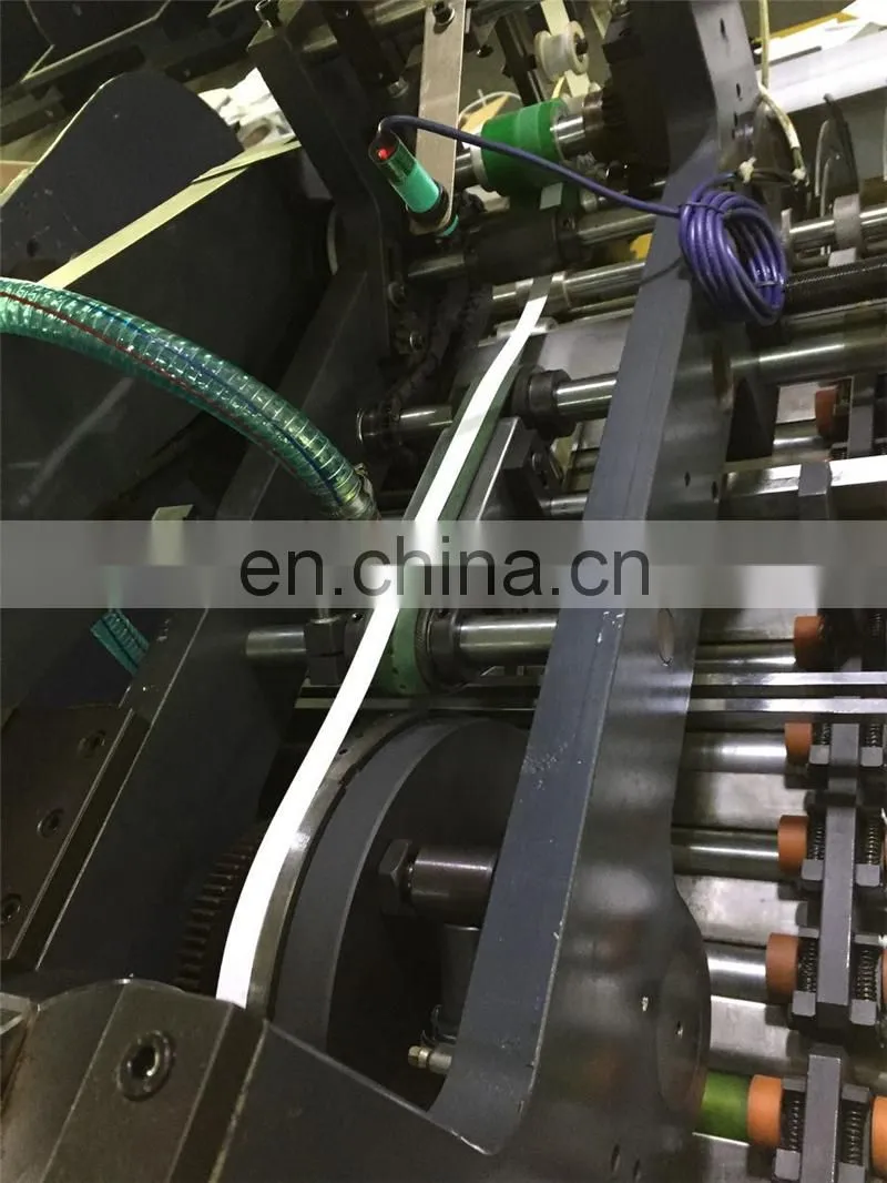 ZF350A Automatic Big brown kraft File folder paper bag envelope making machine with self seal flap tape on-line