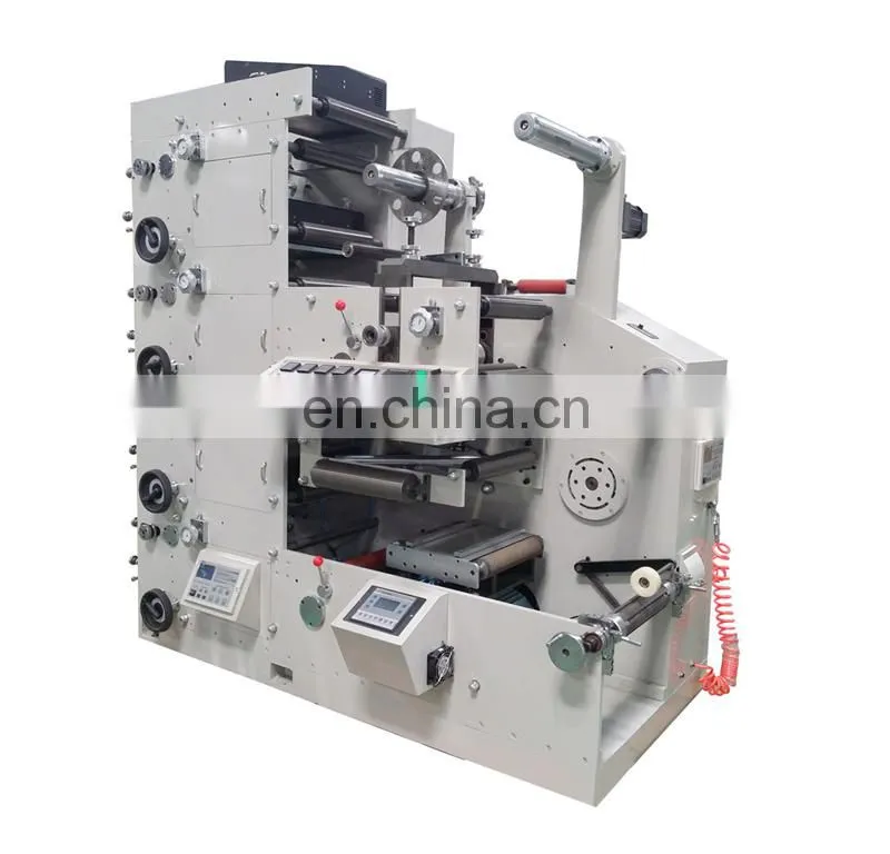 UTR480 multicolor electric pad sticky note Flexo Printing Machine, cardboard box roll flexographic printer machinery