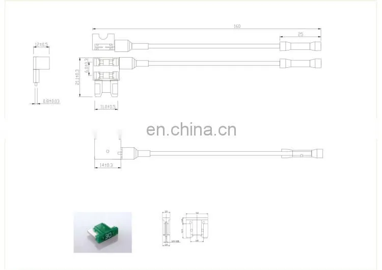 FA-410 Circuit Fuse Taps ATC ATS MICRO2 Mini Blade Fuse Tap Adapter Holder