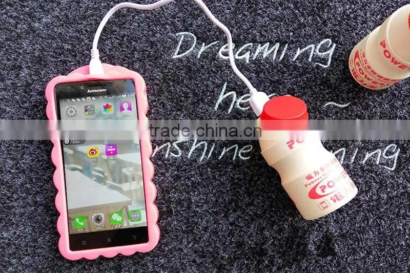 Portable Christmas gift power bank 5200mah for iPhone