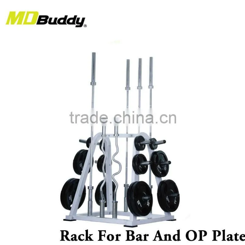 Fitness Gym Steel Rack For Bar And OP Plate