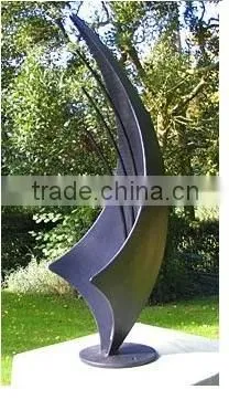 stainless steel or bronze garden metal sculpture