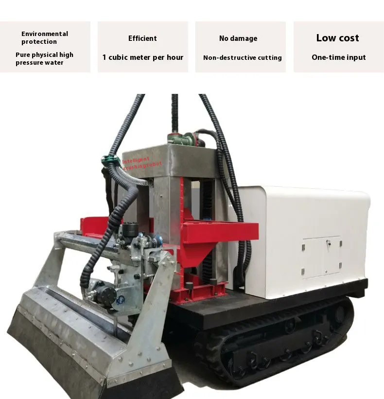 New Condition Electric Concrete Crusher Robot High-Pressure Automatic Cleaner for Cold Water Cleaning Process for Bridge