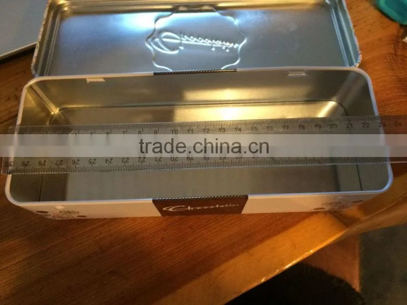 CCTB-T001 Gift Chocolate Fancy Tin box with embossing logo