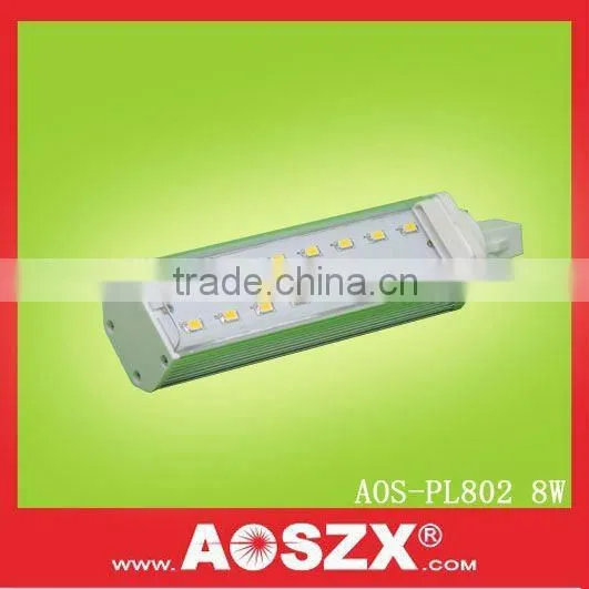AOSZX 6w 8w 9w 10w , Samsung 5730 5630 SMD 8W G24 Base LED Lamp